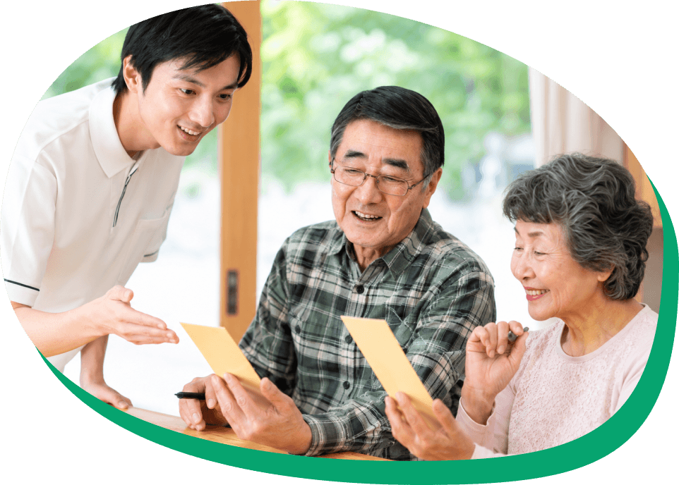 教材に取り組む様子
